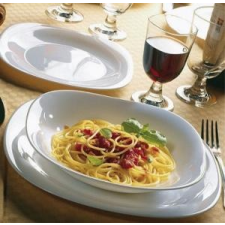  Bormioli Rocco Étkészlet szett, üveg, szögletes, 18 részes, Parma, 202018 tányér és evőeszköz