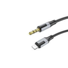 Borofone BL19 AUX (LIGHTNING/JACK) KÁBEL 1 MÉTER FEKETE kábel és adapter