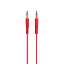 Borofone BL1 Premium 3.5 mm jack apa - 3.5 mm jack apa Kábel - Piros (1m) (BL1RD) kábel és adapter