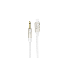 Borofone BL22 DIGNITY DIGITAL AUX (LIGHTNING/JACK) KÁBEL 1 MÉTER FEHÉR kábel és adapter