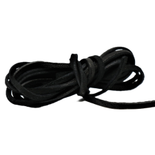  Bőrszál (kb. 80 cm) 2db/csomag, fekete dekorációs kellék
