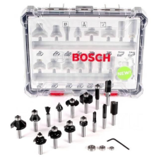 Bosch 2607017472 15 részes maró készlet (8 mm-es szár) barkácsgép tartozék