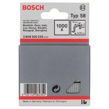 Bosch 2609200235 tűzőgép kapocs 1000db (bosch2609200235) tűzőgép