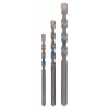 Bosch 2609255416 DIY betonfúrószár készlet, 3 db, 5×85-6×100-8×120 (2.609.255.416)