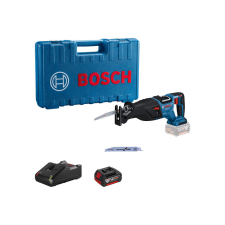 Bosch Akkus szablyafűrész GSA 185-LI kofferben (1 x 5,0 Ah + gyorstöltő) orrfűrész