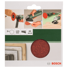 Bosch CSISZOLÓLAP 5DB D:125MM G:60 FÚRÓHOZ/SAROKCSISZOLÓHOZ csiszolókorong és vágókorong