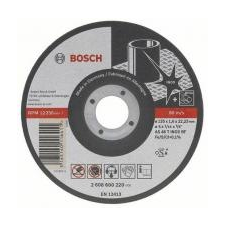 Bosch Darabolótárcsa egyenes Inox - Rapido Long Life kivitel (2608602220) csiszolókorong és vágókorong