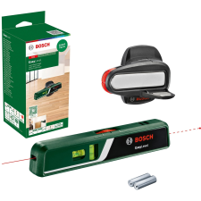 Bosch EasyLevel lézeres vízmérték fali tartóval mérőműszer