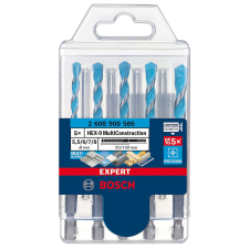 Bosch Expert HEX-9 MultiConstruction Fúrószár készlet 165x47x10mm (5 db / csomag) barkácsgép tartozék
