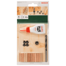 Bosch FATIPLI KÉSZLET 32 RÉSZES D:6MM FÚRÓSZÁRRAL/RAGASZTÓVAL fúrószár
