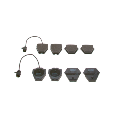 Bosch fékbetétkészlet, tárcsafék BOSCH 0 986 424 689 autóalkatrész