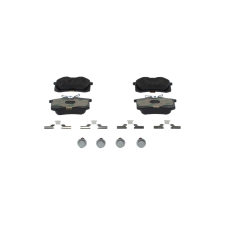 Bosch fékbetétkészlet, tárcsafék BOSCH 0 986 494 596 autóalkatrész