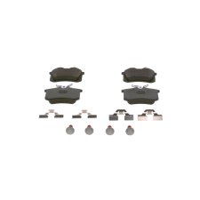 Bosch fékbetétkészlet, tárcsafék BOSCH 0 986 494 600 autóalkatrész