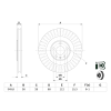Bosch féktárcsa BOSCH 0 986 479 E41