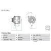 Bosch generátor 0 986 044 330