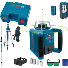 Bosch GRL 300 HVG Professional Forgólézer Szintező készlet 300m + Állvány mérőműszer