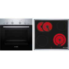 Bosch HND211AR62 Főzőlap NKN645GA2E és HEF010BR1 sütő készlet 66L főzőlap