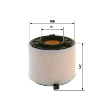 Bosch légszűrő BOSCH F 026 400 677 autóalkatrész