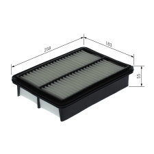 Bosch légszűrő BOSCH F 026 400 747 autóalkatrész