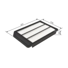 Bosch légszűrő F 026 400 419 autóalkatrész