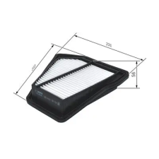 Bosch légszűrő F 026 400 494 autóalkatrész