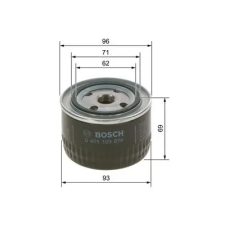 Bosch olajszűrő 0 451 103 274 autóalkatrész