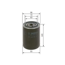 Bosch olajszűrő F 026 407 053 autóalkatrész