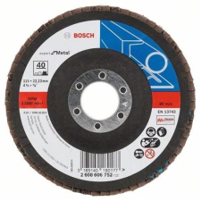 Bosch P120 125xM14 Zirkon legyezőtárcsa üvegszövet alátéttányér X551 barkácsgép tartozék
