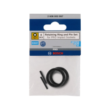  BOSCH PRO Rögzítőgyűrű és tüske 3/4" dugókulcsokhoz dugókulcs