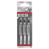 Bosch Professional SZÚRÓFŰRÉSZLAP U 101 BF, 3DB/CSOMAG