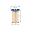 Bosch Üzemanyagszűrő F 026 402 809
