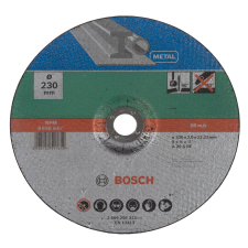 Bosch VÁGÓTÁRCSA FÉMHEZ 230X3MM HAJLÍTOTT csiszolókorong és vágókorong