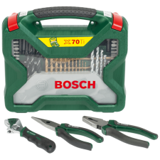 Bosch X-LINE KÉSZLET 70 RÉSZES TITÁNIUM+KÉZISZERSZÁMOK szerszámkészlet