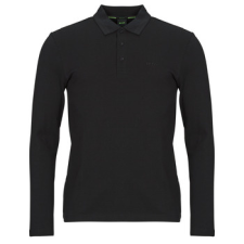 Boss Hosszú ujjú galléros pólók Plisy Fekete EU 3XL férfi póló