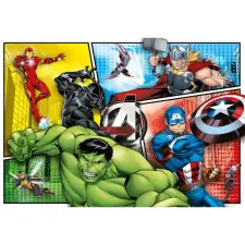 Boss Marvel Avengers Bosszúállók puzzle 104pcs gyerek puzzle, kirakós