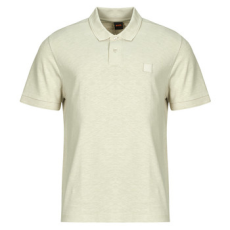 Boss Rövid ujjú galléros pólók Pe linenlogo Bézs EU M