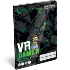  BossTeam VR Gamer Füzet - Elsős - A5 - 32 oldal füzet