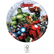 Bosszúállók Avengers Infinity Stones, Bosszúállók papírtányér 8 db-os 20 cm FSC party kellék