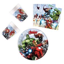 Bosszúállók Avengers Infinity Stones, Bosszúállók party szett 36 db-os 20 cm-es tányérral party kellék