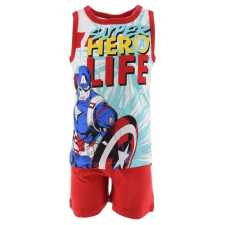 Bosszúállók Bosszúállók Hero Life Red gyerek rövid pizsama 8 év / 128 cm gyerek hálóing, pizsama