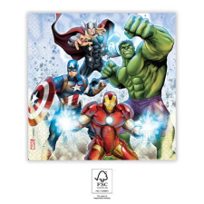 Bosszúállók Infinity Stones szalvéta 20 db-os 33x33 cm FSC party kellék