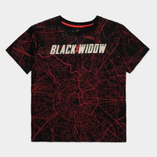 Bosszúállók, Marvel Black Widow Női Póló M-es - City Map női póló