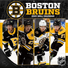  Boston Bruins 2024 12x12 Team Wall Calendar naptár, kalendárium