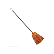 Boszorkányseprű 92 cm-es narancssárga jelmez