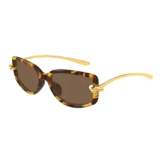 Bottega Veneta BV1440SA 002 HAVANA BROWN napszemüveg