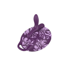Bouncy Bliss Classic - felfújható, rádiós párnavibrátor (lila) vibrátorok