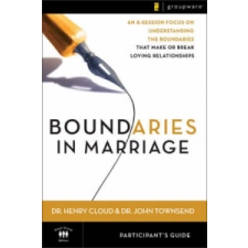  Boundaries in Marriage Participant's Guide – Dr. John Townsend idegen nyelvű könyv
