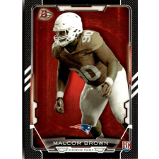 Bowman 2015 Bowman Black Rookies #71 Malcom Brown gyűjthető kártya