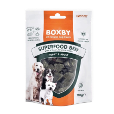 Boxby Boxby Superfood Beef 120 g jutalomfalat kutyáknak