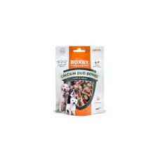  Boxby Calcium Duo Bones 140g kölyök és felnőtt  kutyáknak jutalomfalat kutyáknak